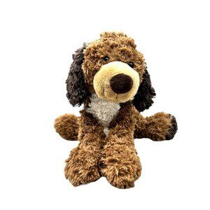 Cute Brown Tan White Collar Floppy Ear 10" Dog Puppy No tags